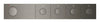GROHE Rainshower Aqua Grohtherm Aqua Tiles 4 Outlet Thermostatic Trim – 10717