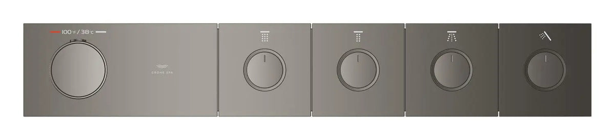 GROHE Rainshower Aqua Grohtherm Aqua Tiles 4 Outlet Thermostatic Trim – 10717