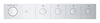 GROHE Rainshower Aqua Grohtherm Aqua Tiles 4 Outlet Thermostatic Trim – 10717
