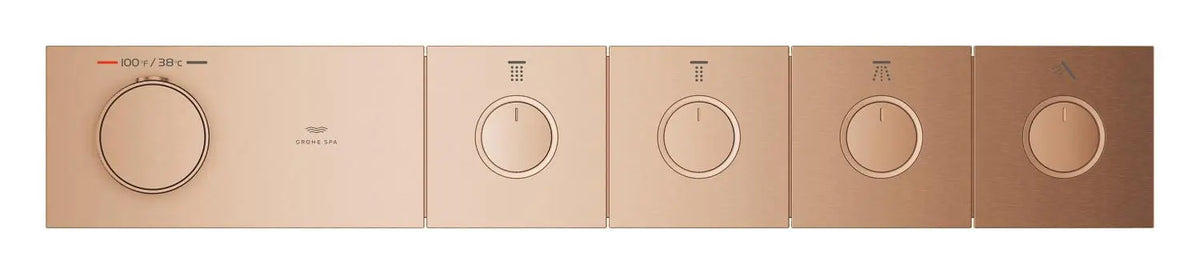 GROHE Rainshower Aqua Grohtherm Aqua Tiles 4 Outlet Thermostatic Trim – 10717