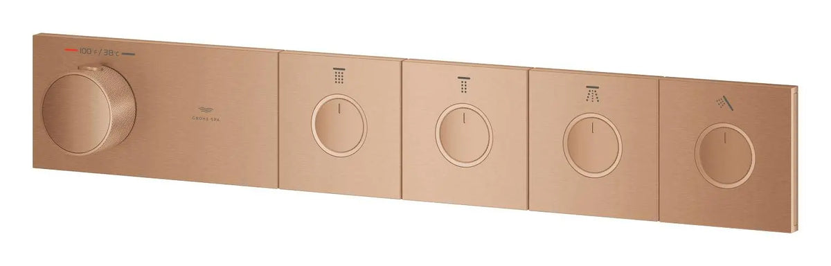 GROHE Rainshower Aqua Grohtherm Aqua Tiles 4 Outlet Thermostatic Trim – 10717