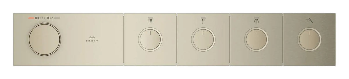 GROHE Rainshower Aqua Grohtherm Aqua Tiles 4 Outlet Thermostatic Trim – 10717