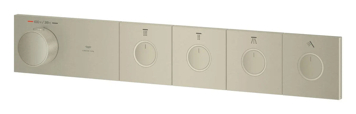 GROHE Rainshower Aqua Grohtherm Aqua Tiles 4 Outlet Thermostatic Trim – 10717