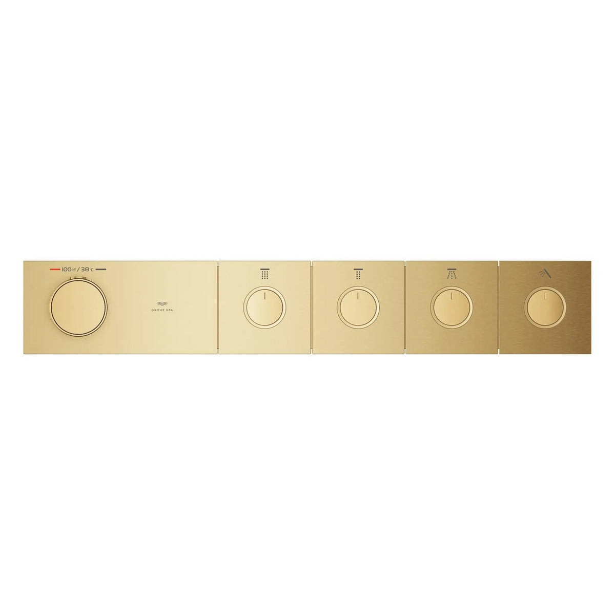 GROHE Rainshower Aqua Grohtherm Aqua Tiles 4 Outlet Thermostatic Trim – 10717