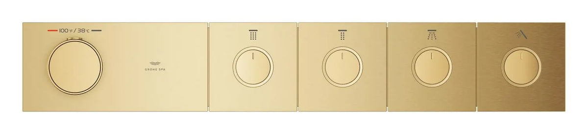 GROHE Rainshower Aqua Grohtherm Aqua Tiles 4 Outlet Thermostatic Trim – 10717
