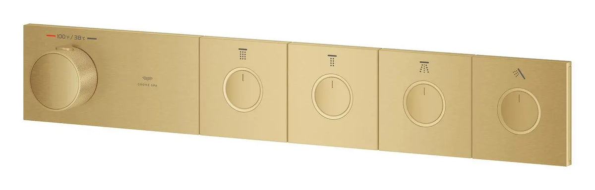 GROHE Rainshower Aqua Grohtherm Aqua Tiles 4 Outlet Thermostatic Trim – 10717
