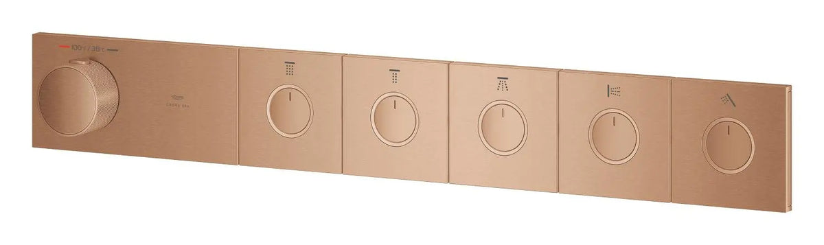 GROHE Rainshower Grohtherm Aqua Tiles 5 Outlet Thermostatic Trim – 10717