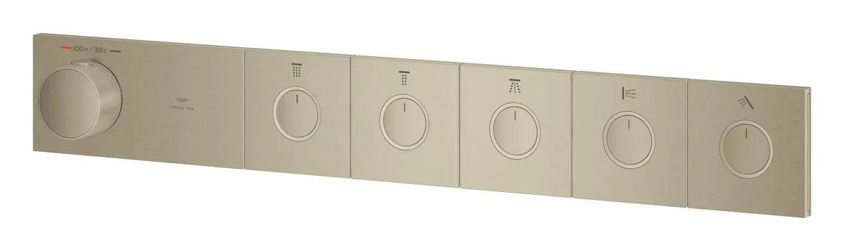 GROHE Rainshower Grohtherm Aqua Tiles 5 Outlet Thermostatic Trim – 10717