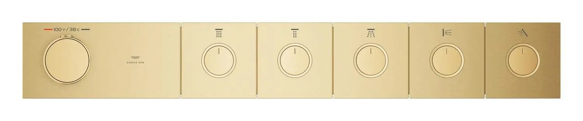 GROHE Rainshower Grohtherm Aqua Tiles 5 Outlet Thermostatic Trim – 10717