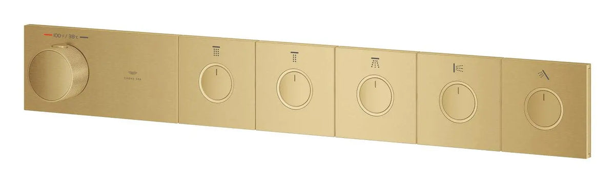 GROHE Rainshower Grohtherm Aqua Tiles 5 Outlet Thermostatic Trim – 10717