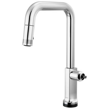Brizo Smarttouch Pull Down Faucet With Square Spout Less Handle