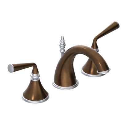 Rubinet Widespread Lav. Set. (less drain) Tuscan Brass