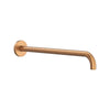 GROHE Rainshower Ondus Rainshower 15" Round Shower Arm – 28540 Brushed Warm Sunset