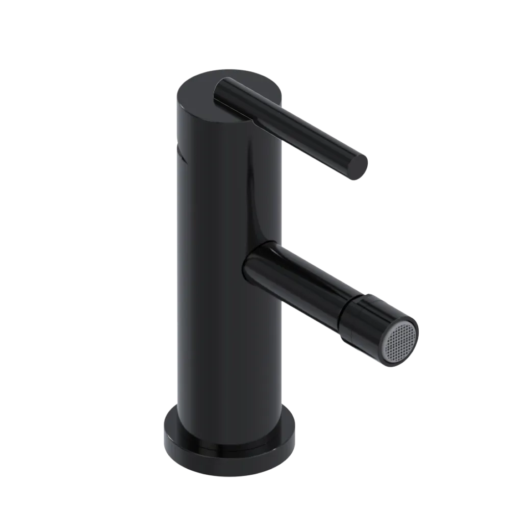 Rubinet Single Control Bidet Fitting (less drain) Black