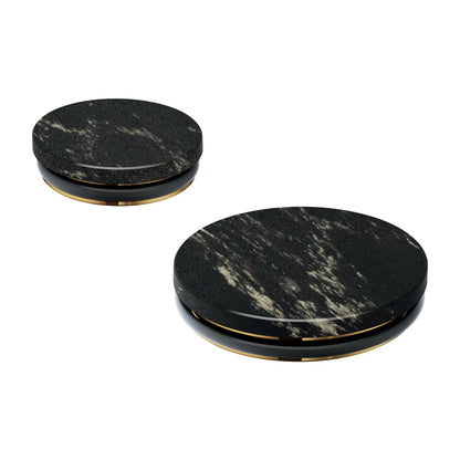 GROHE Atrio Private Collection Vanilla Noir Caesarstone Stick Handles for 2-Handle Thermostatic Trim (Pair) – 48467