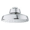 GROHE Tempesta 140 with AquaBooster Round Single Spray Shower Head 1.75 GPM (6.6L/min) – 11172