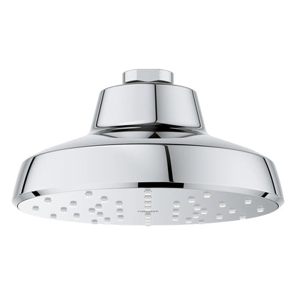 GROHE Tempesta 140 with AquaBooster Round Single Spray Shower Head 1.75 GPM (6.6L/min) – 11172