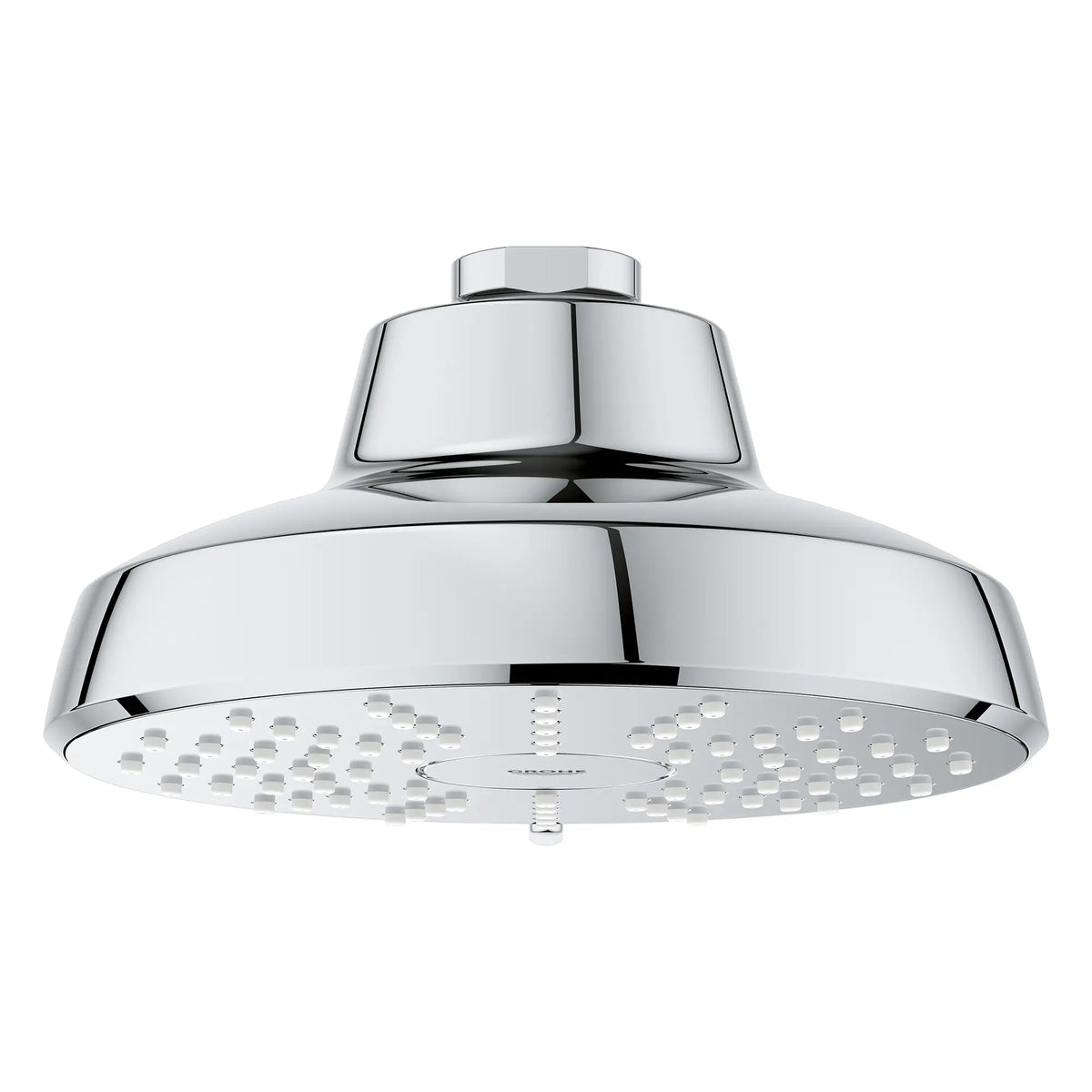 GROHE Tempesta 140 with AquaBooster Round Multi Spray Shower Head 1.75 GPM (6.6L/min) – 11174