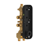 Kalia Aquatonik 1/2'' Rough Thermostatic Valve Thermostatic Pressure-Balance Shower Rough-In – 3-Way