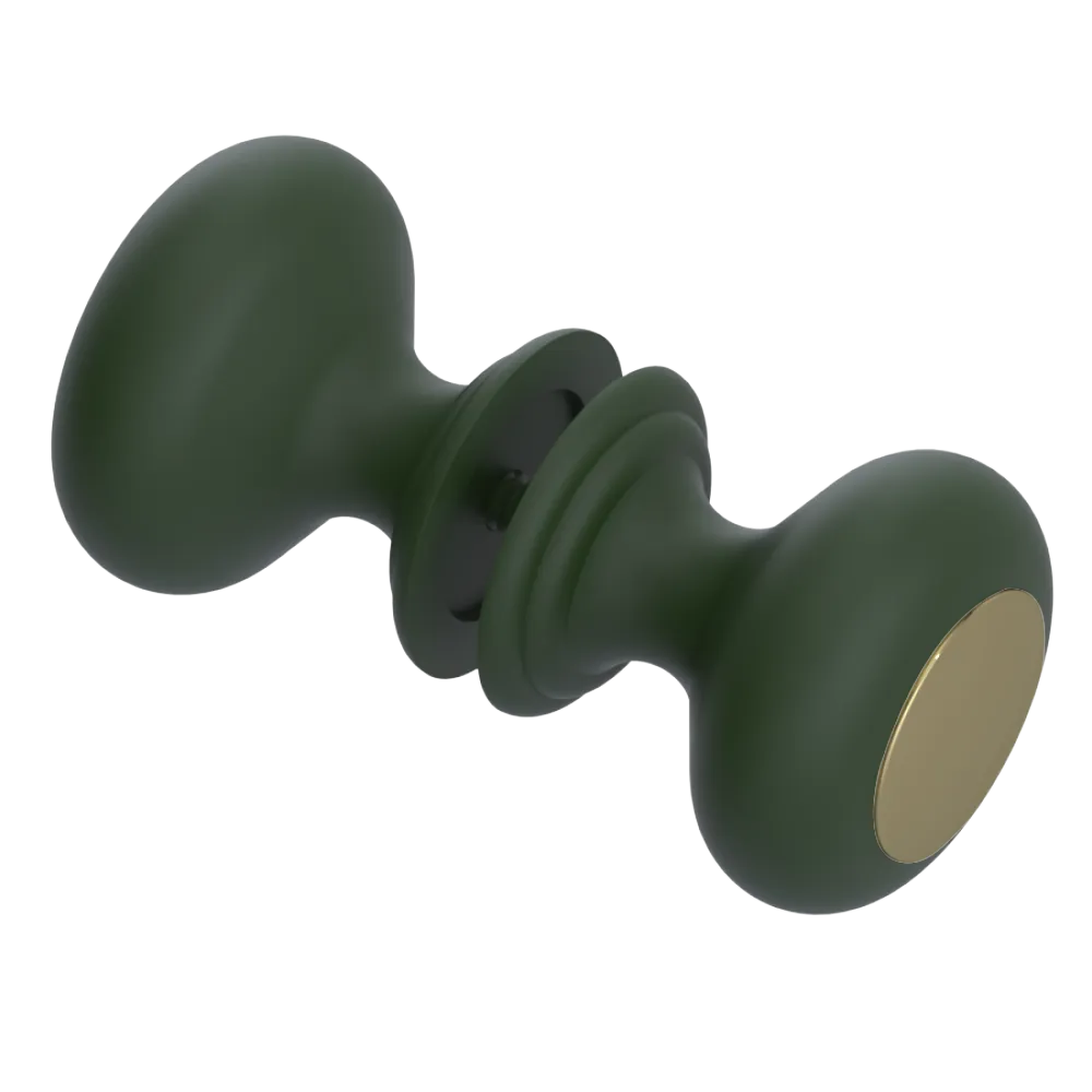 Rubinet Shower Door Knob (set) Green Envy