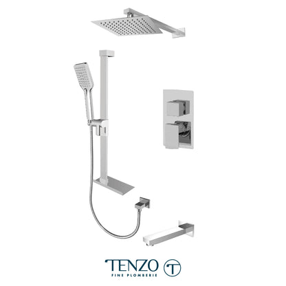 Tenzo 3 Functions Slick 3-Way Shower Kit