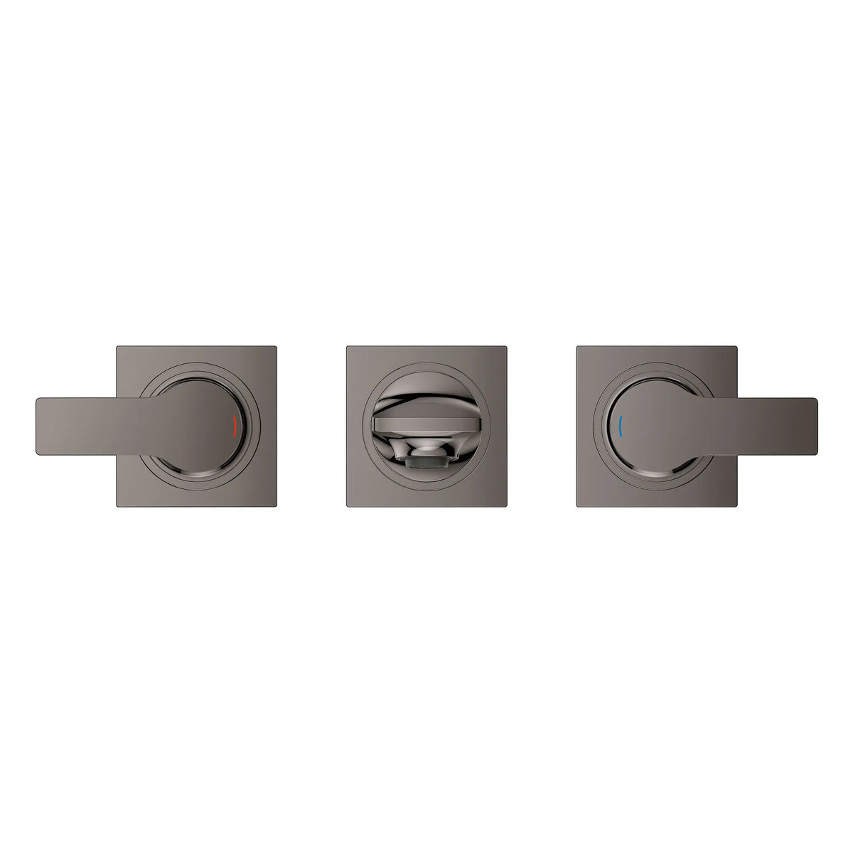 GROHE Allure New 2-Handle Wall Mount Faucet 1.2 GPM – 20586 Hard Graphite