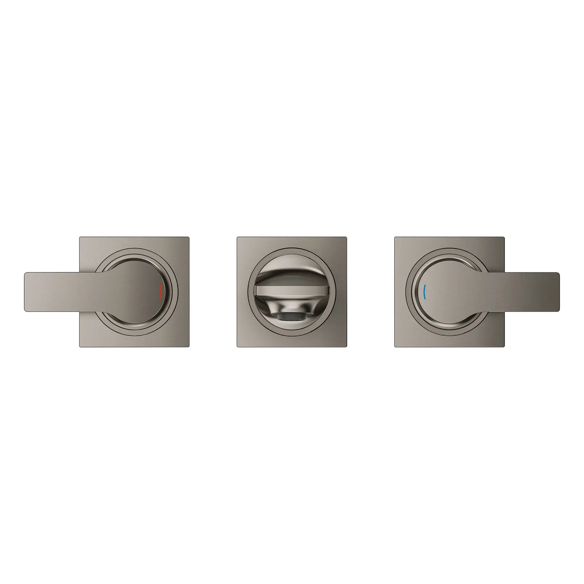 GROHE Allure New 2-Handle Wall Mount Faucet 1.2 GPM – 20586 Brushed Hard Graphite