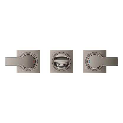 GROHE Allure New 2-Handle Wall Mount Faucet 1.2 GPM – 20586 Brushed Hard Graphite