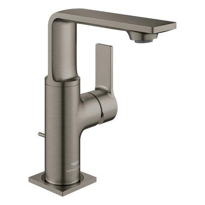 GROHE Allure New Single-Hole Single-Handle M-Size Bathroom Faucet 4.8 L/min (1.2 GPM) – 23857 Brushed Hard Graphite
