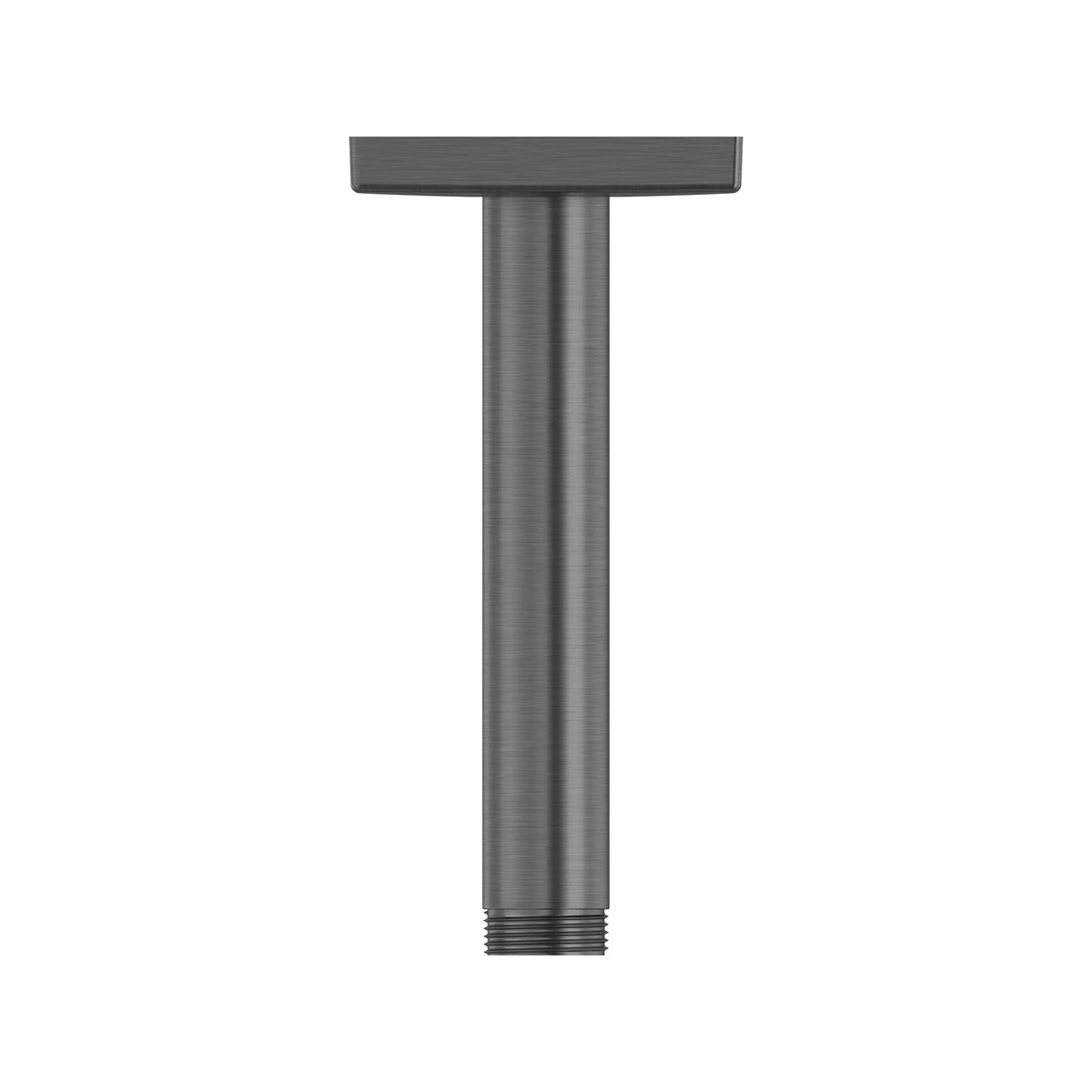GROHE Rainshower 6" Ceiling Shower Arm With Square Flange – 27486 Brushed Hard Graphite