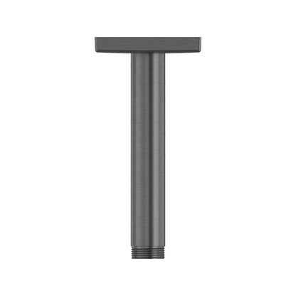 GROHE Rainshower 6" Ceiling Shower Arm With Square Flange – 27486 Brushed Hard Graphite