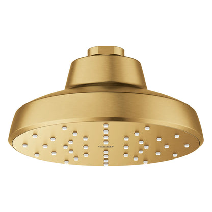 GROHE Tempesta 140 with AquaBooster Round Single Spray Shower Head 1.75 GPM (6.6L/min) – 11172