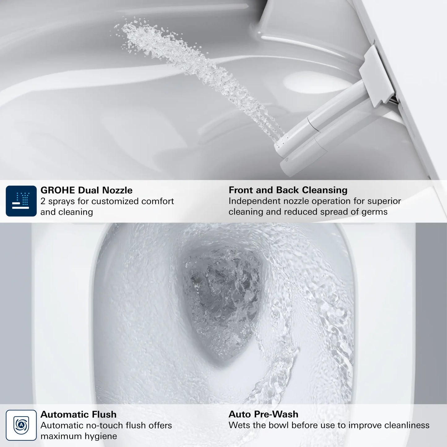 SENSIA Electronic Bidet Toilet, 1.28/0.8 gpf (4.8/3.0 Lpf)