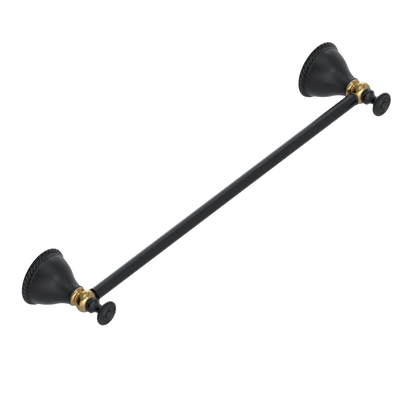 Rubinet Towel Bar 24" Matt Black