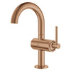 GROHE Atrio New Atrio Single Hole Single-Handle M-Size Bathroom Faucet, 1.2 GPM (4.5 L/min) – 24351 Brushed Warm Sunset