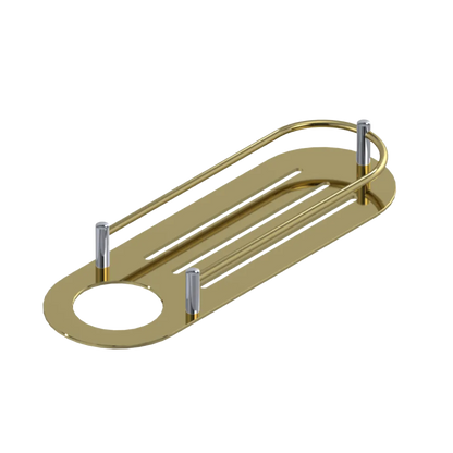 Rubinet Shelf Only Bright Brass