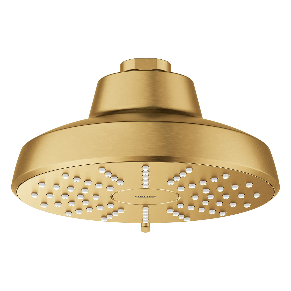 GROHE Tempesta 140 with AquaBooster Round Multi Spray Shower Head 1.75 GPM (6.6L/min) – 11174