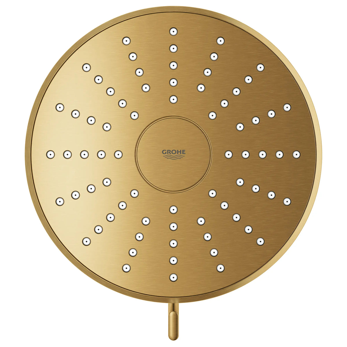 GROHE Tempesta 140 with AquaBooster Round Multi Spray Shower Head 1.75 GPM (6.6L/min) – 11174