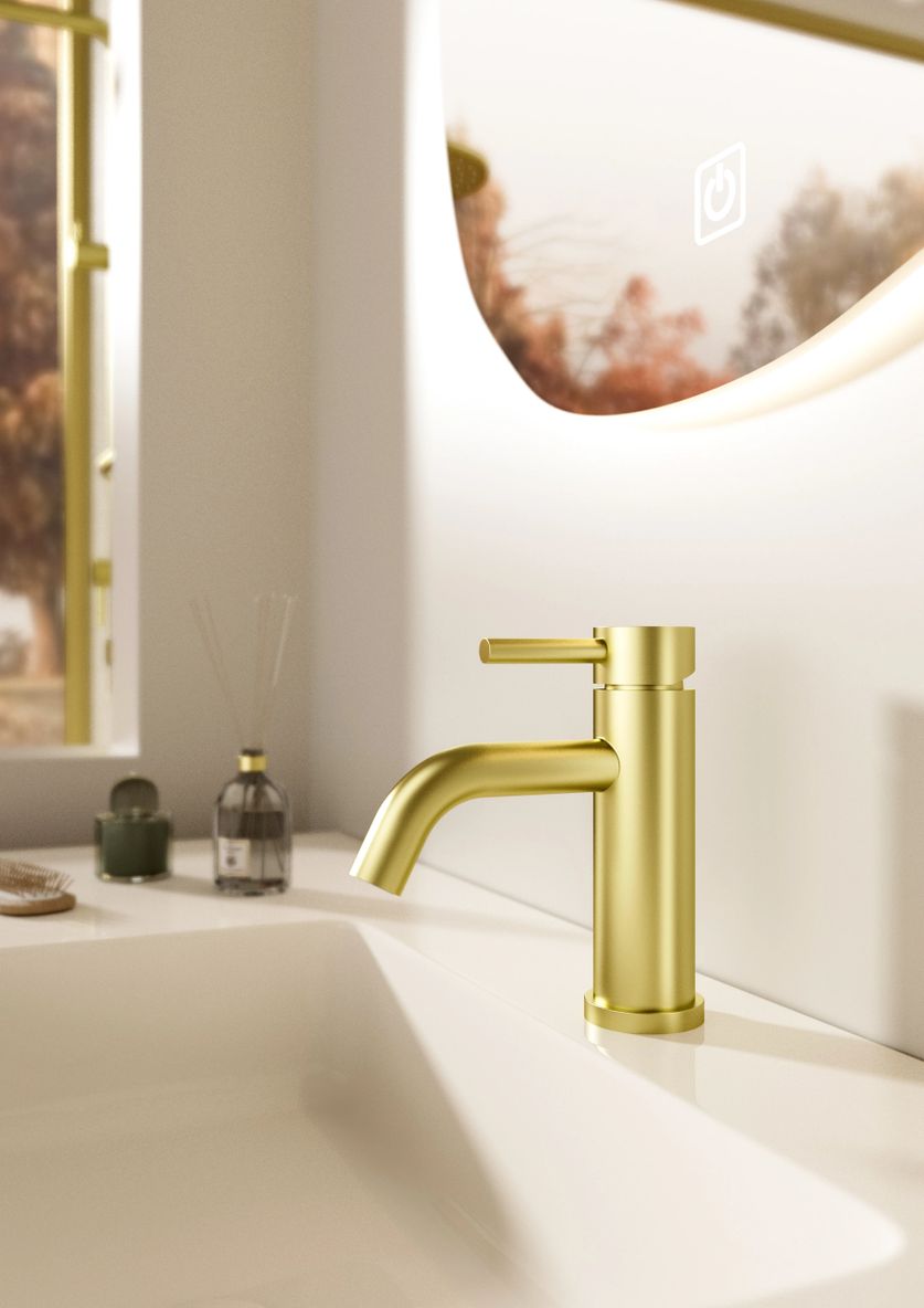 Aquaflo Rund Single Hole Lavatory Faucet