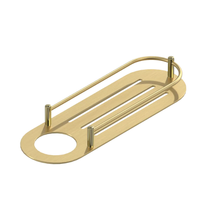 Rubinet Shelf Only Satin Gold