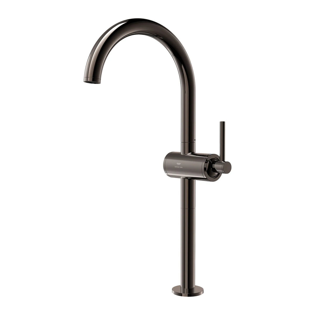 GROHE Atrio New Single Hole Single-Handle Deck Mount Vessel Sink Faucet 4.6 L/min (1.2 GPM) – 24352 Hard Graphite