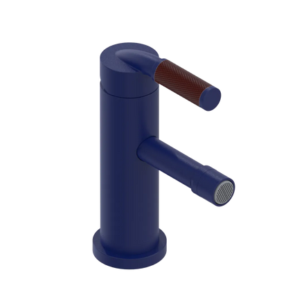Rubinet Single Control Bidet Fitting (less drain) Midnight Blue
