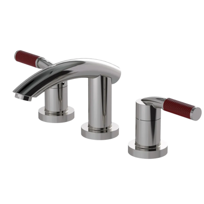 Rubinet Widespread Lav. Set. (less drain) Polished Nickel