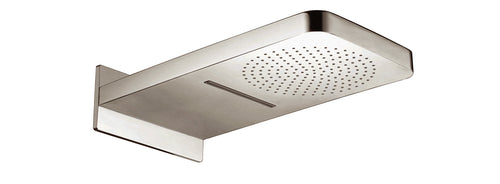 Aquabrass Aquasheet wallmount dual function rainhead