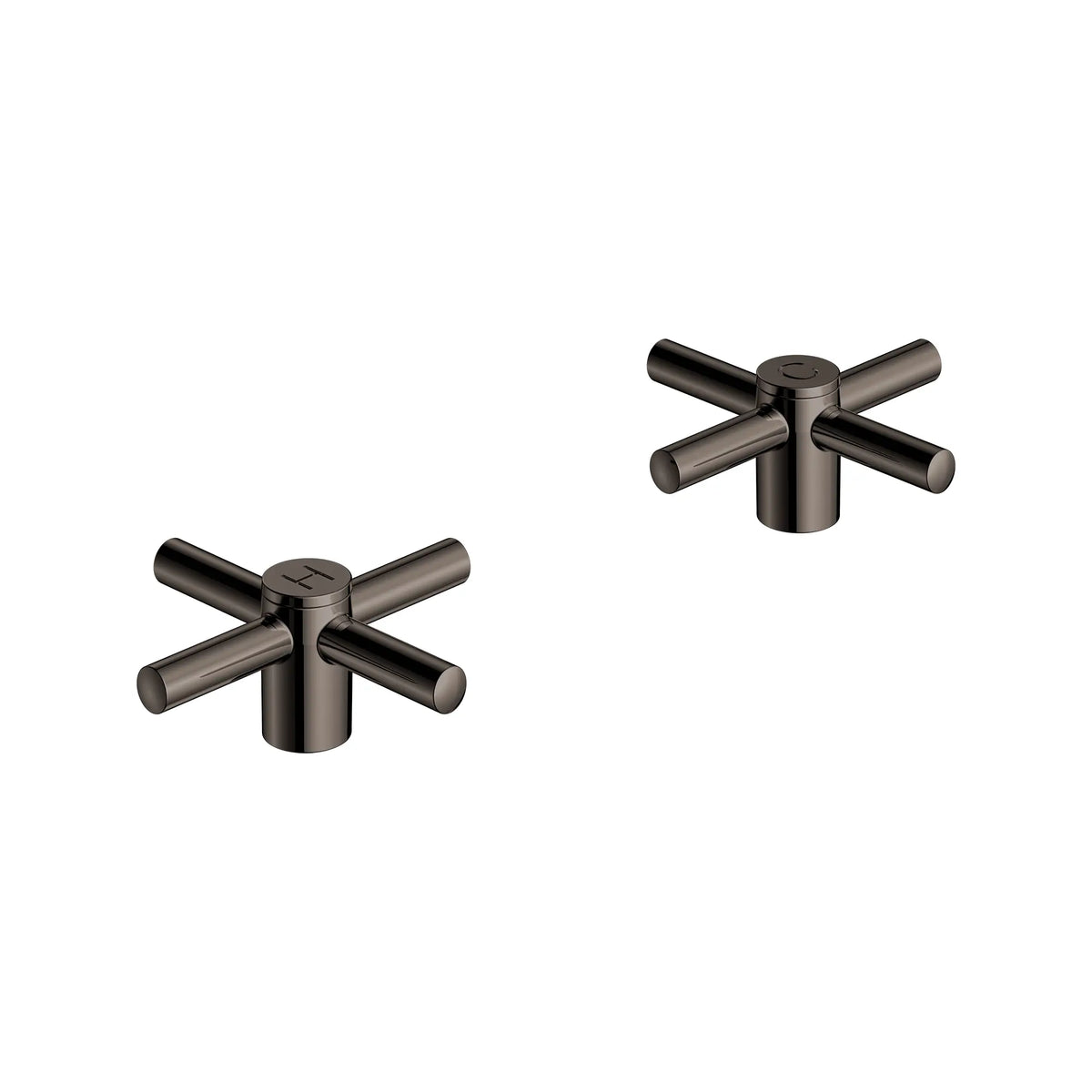 GROHE Atrio New Atrio Lever Handles for Bathroom Sink Faucet (Pair) – 14216 Hard Graphite