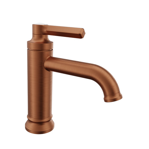 Baril Single-hole lavatory faucet, drain included