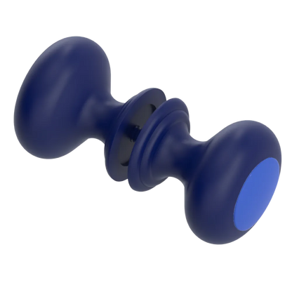 Rubinet Shower Door Knob (set) Midnight Blue