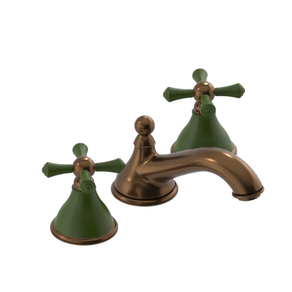Rubinet Widespread Lav. Set. (less drain) Tuscan Brass