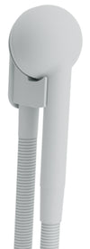 Baril Hand shower on wall-mounted holder with supply elbow
