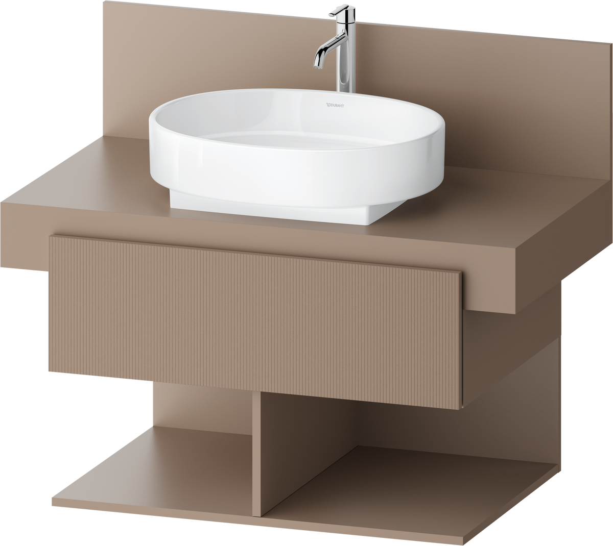 Duravit Balcoon Unit Wall-Mount Single-Sink Bathroom Vanity – Console